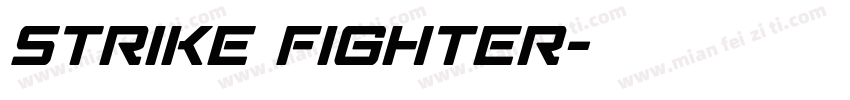 Strike Fighter字体转换